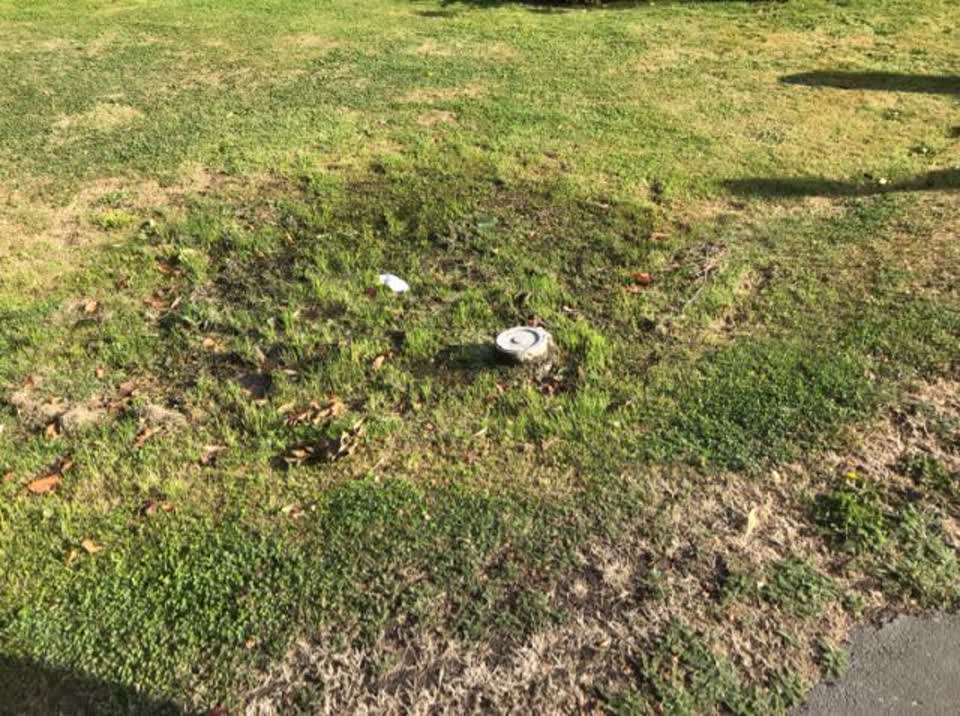 The photograph attached to this water supply report