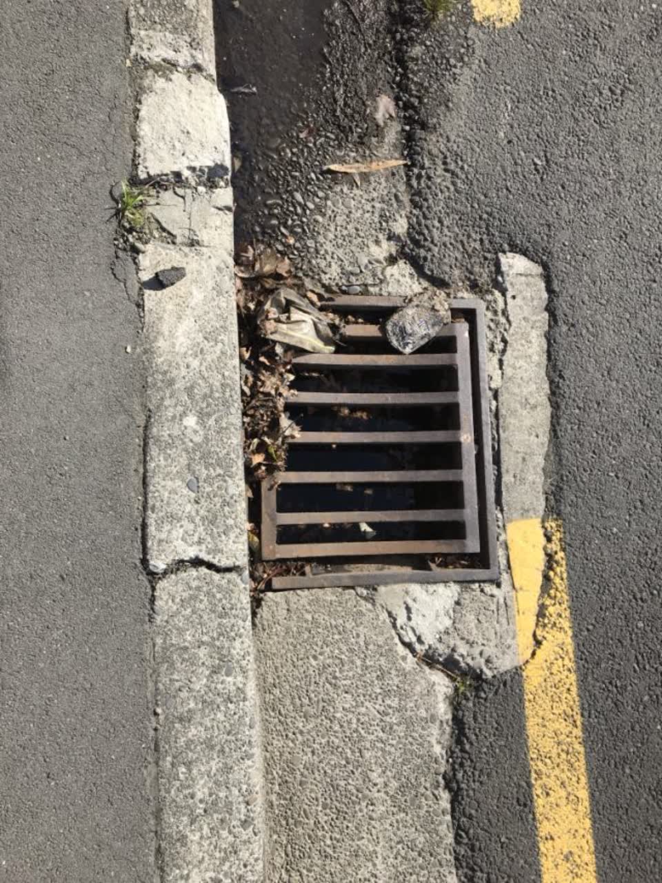 The photograph attached to this wastewater/stormwater report