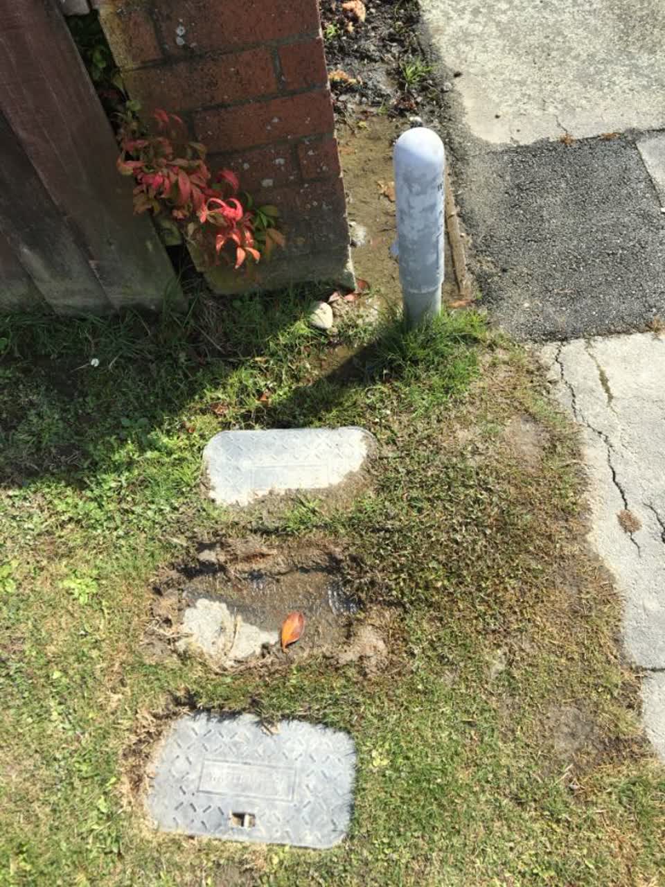 The photograph attached to this water supply report