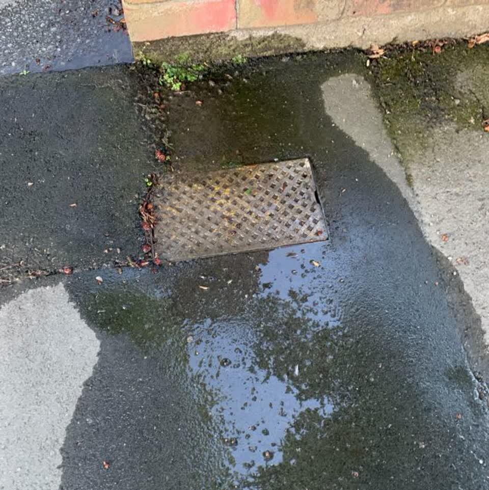 The photograph attached to this water supply report