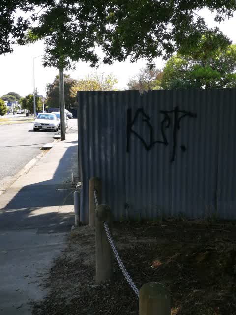 Graffiti, a report photo