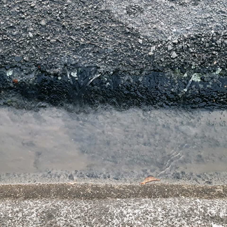 The photograph attached to this wastewater/stormwater report