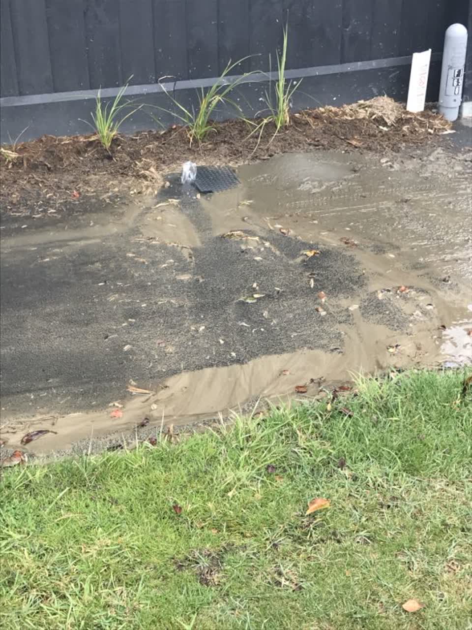 The photograph attached to this water supply report