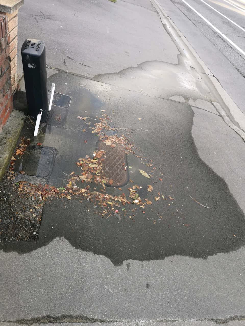 The photograph attached to this water supply report