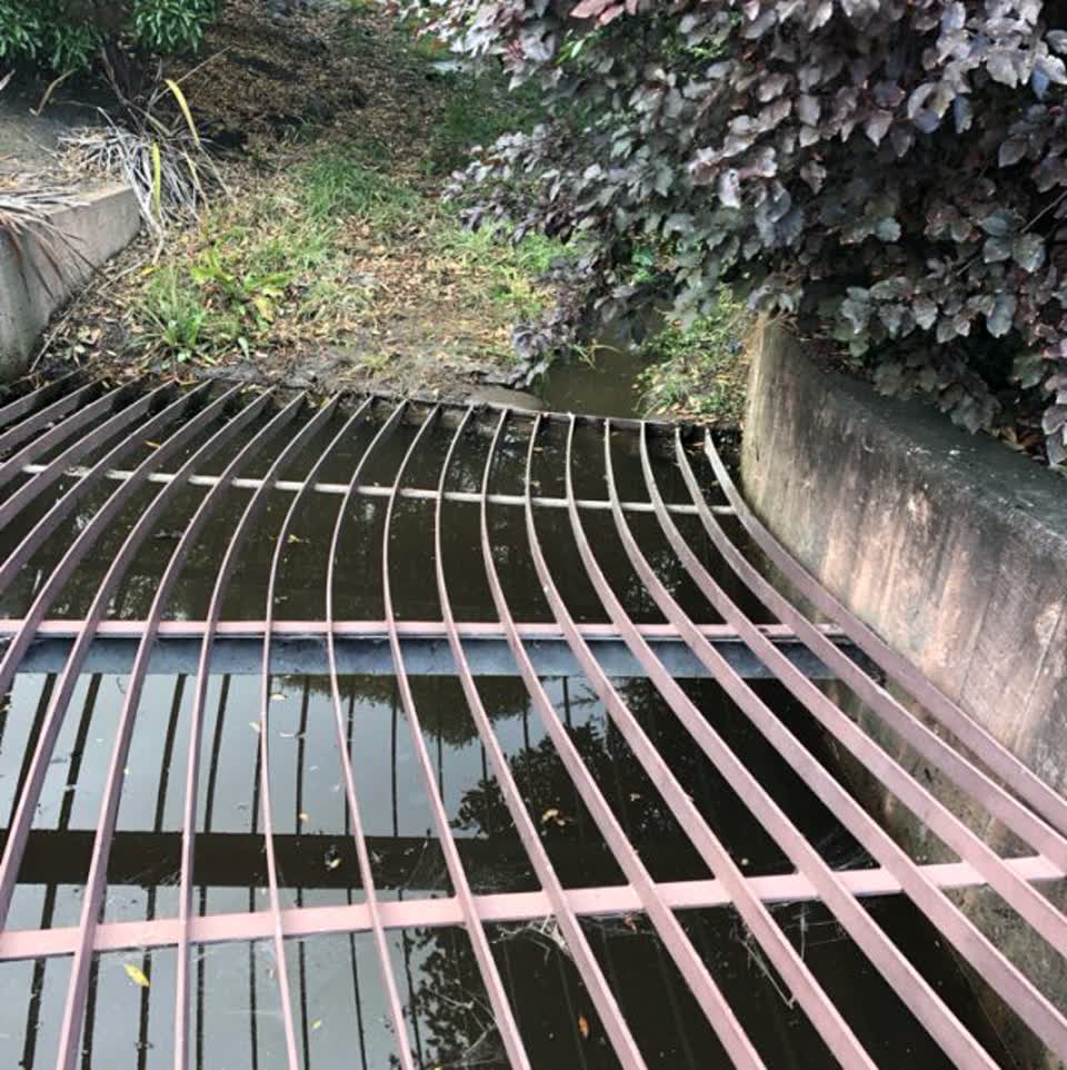 The photograph attached to this wastewater/stormwater report