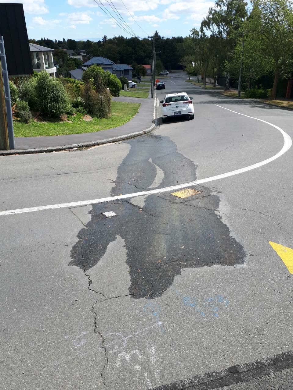 The photograph attached to this water supply report