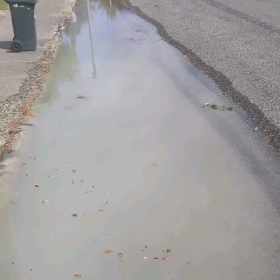 The photograph attached to this water supply report