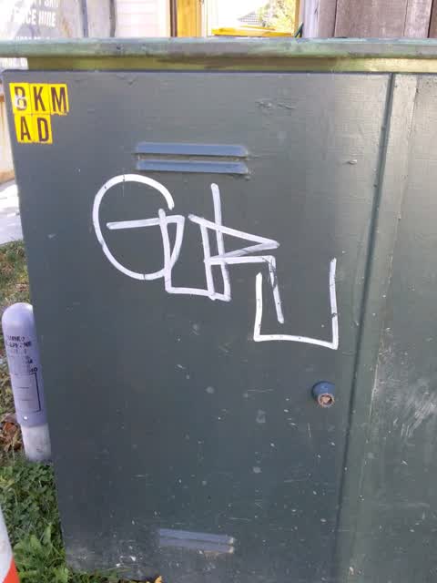 Graffiti, a report photo