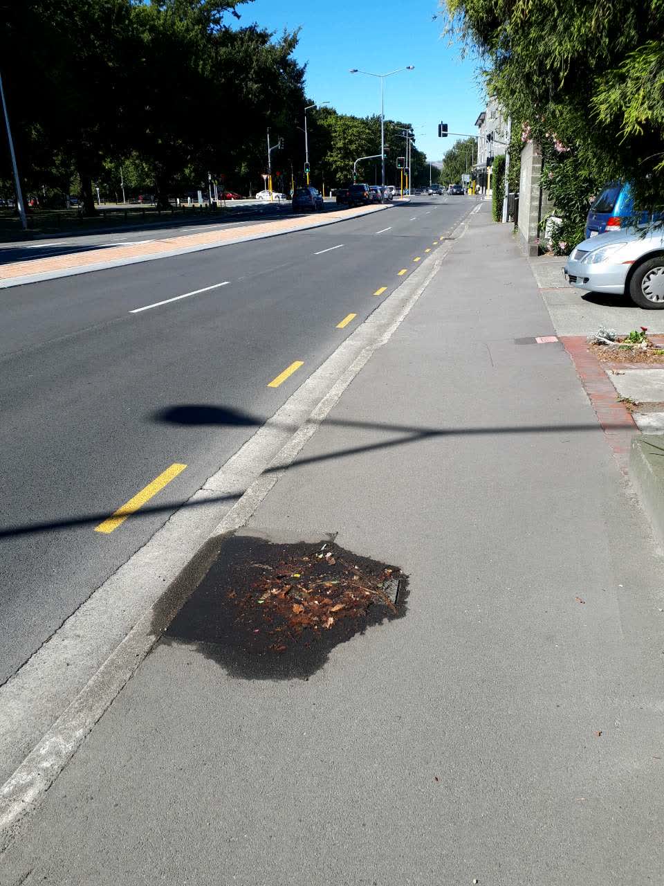 The photograph attached to this water supply report