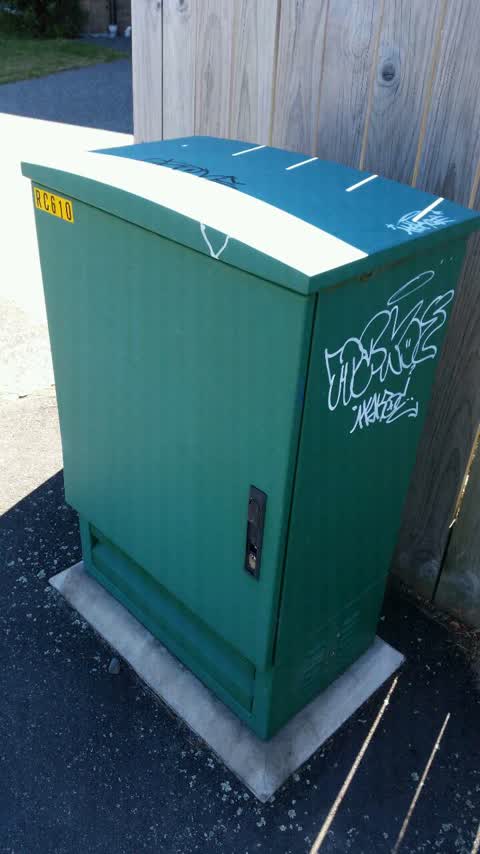 Graffiti, a report photo
