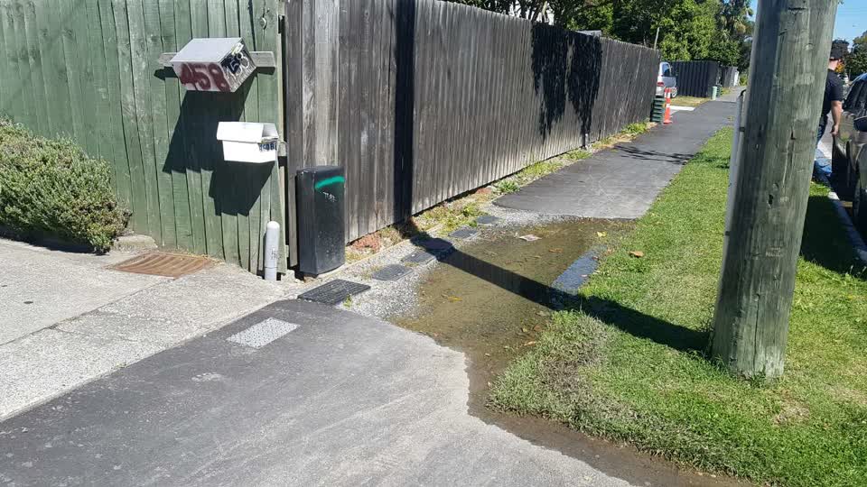 The photograph attached to this water supply report