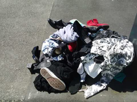 Rubbish/Recycling, a report photo