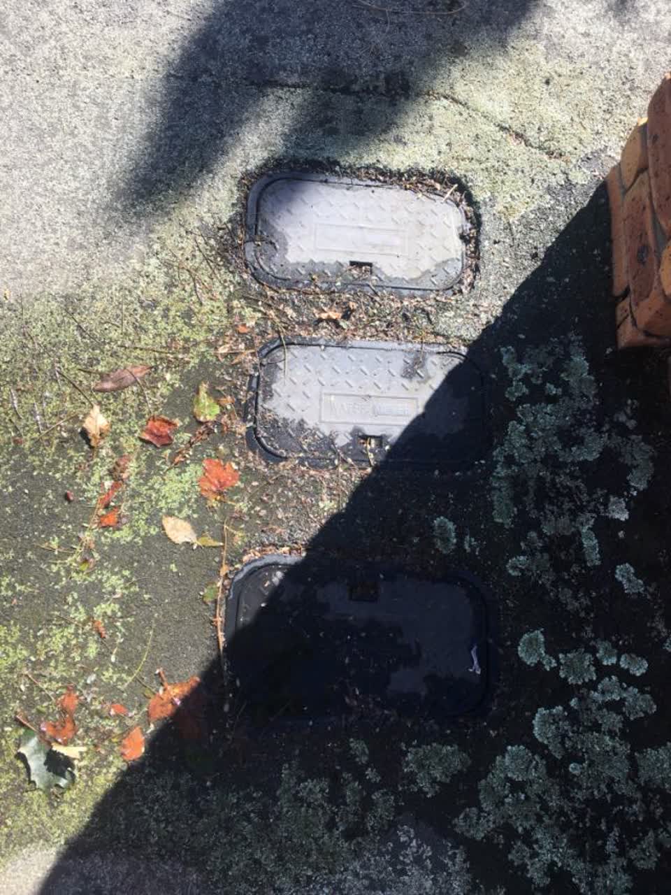 The photograph attached to this water supply report