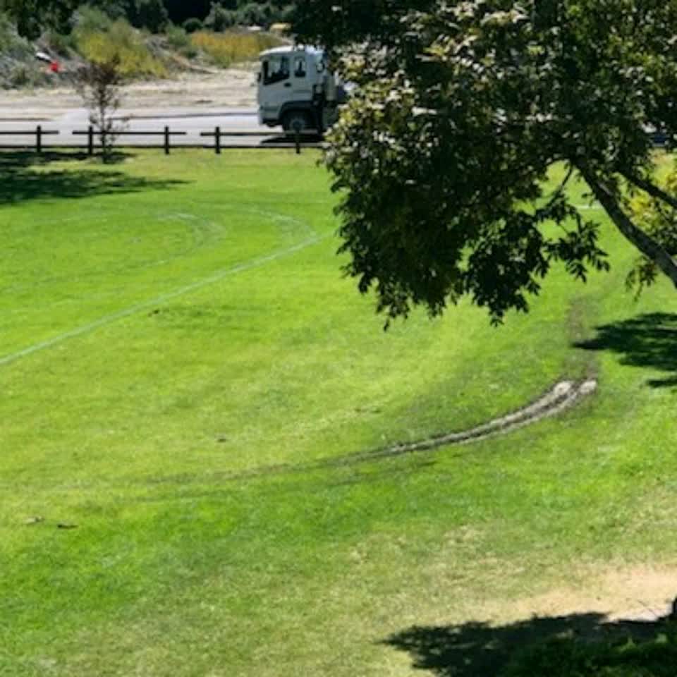 The photograph attached to this parks report