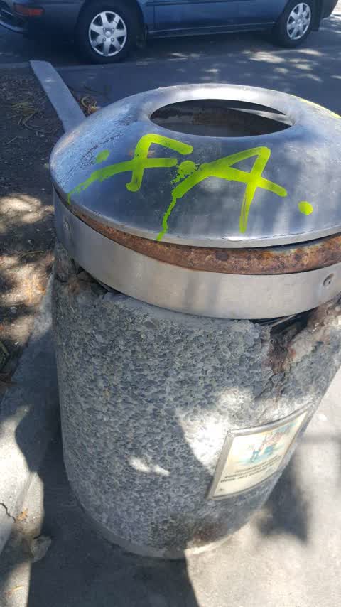 Graffiti — a report photo