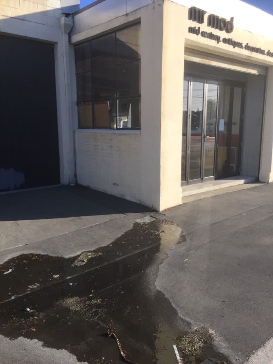 The photograph attached to this water supply report