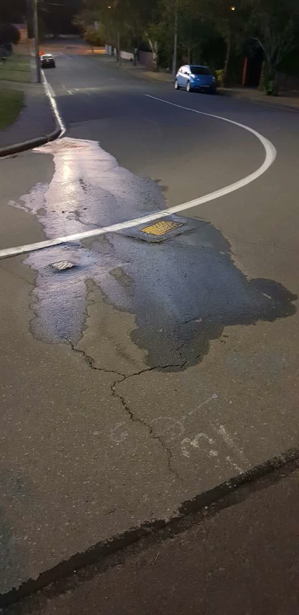 The photograph attached to this water supply report