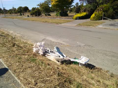 Rubbish/Recycling — a report photo