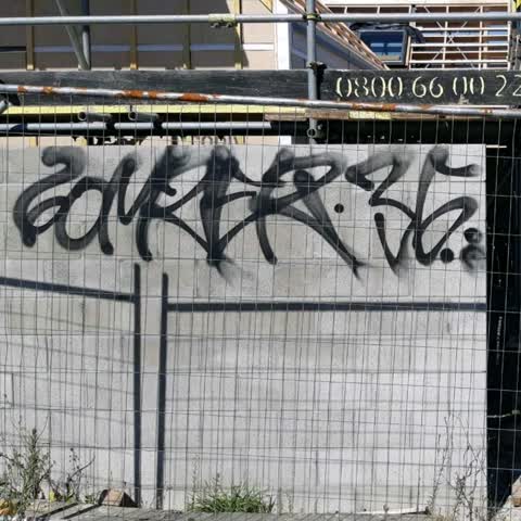 Graffiti, a report photo