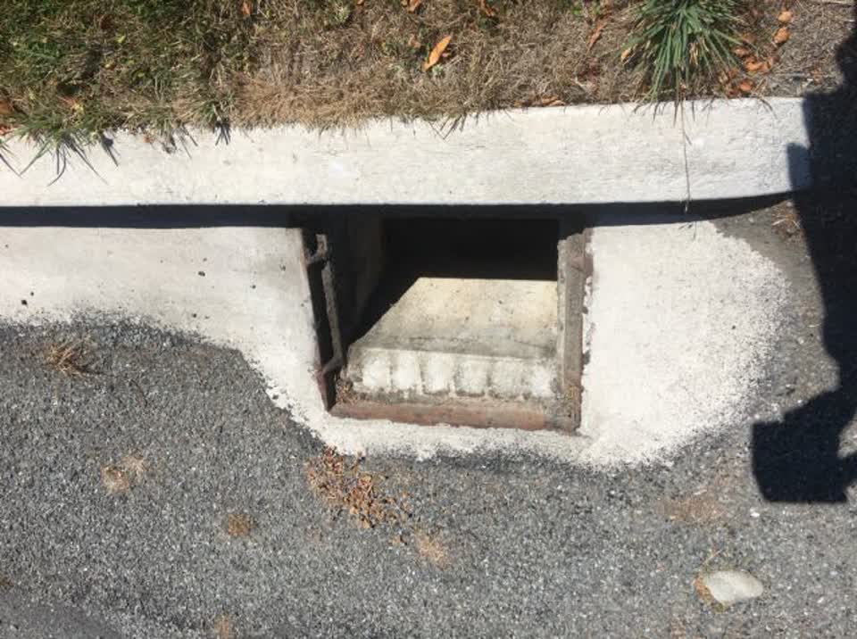 The photograph attached to this wastewater/stormwater report
