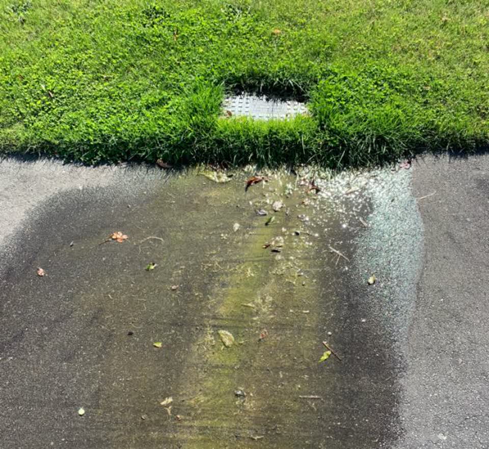 The photograph attached to this water supply report