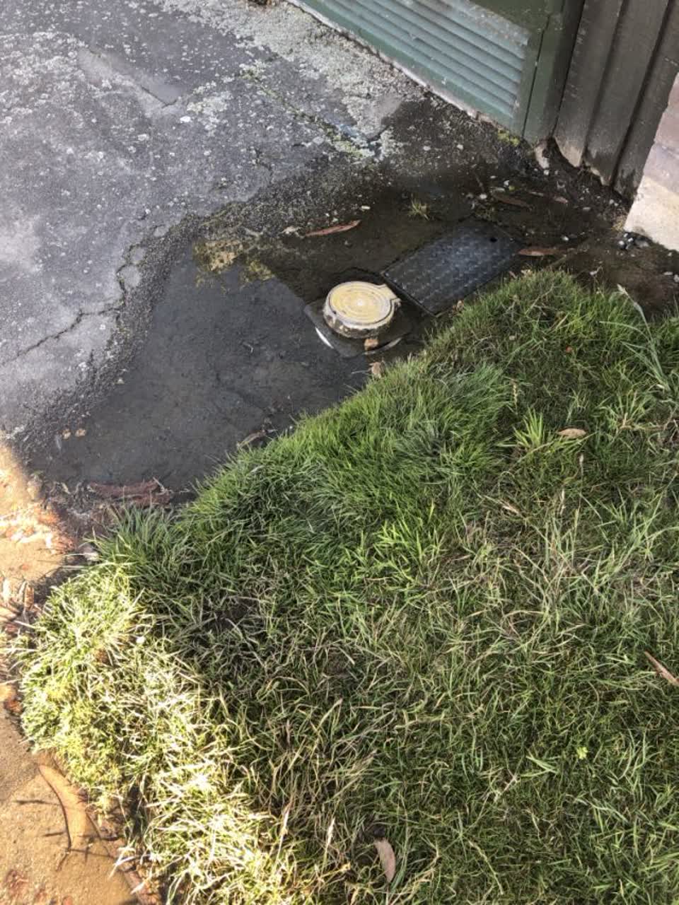 The photograph attached to this wastewater/stormwater report