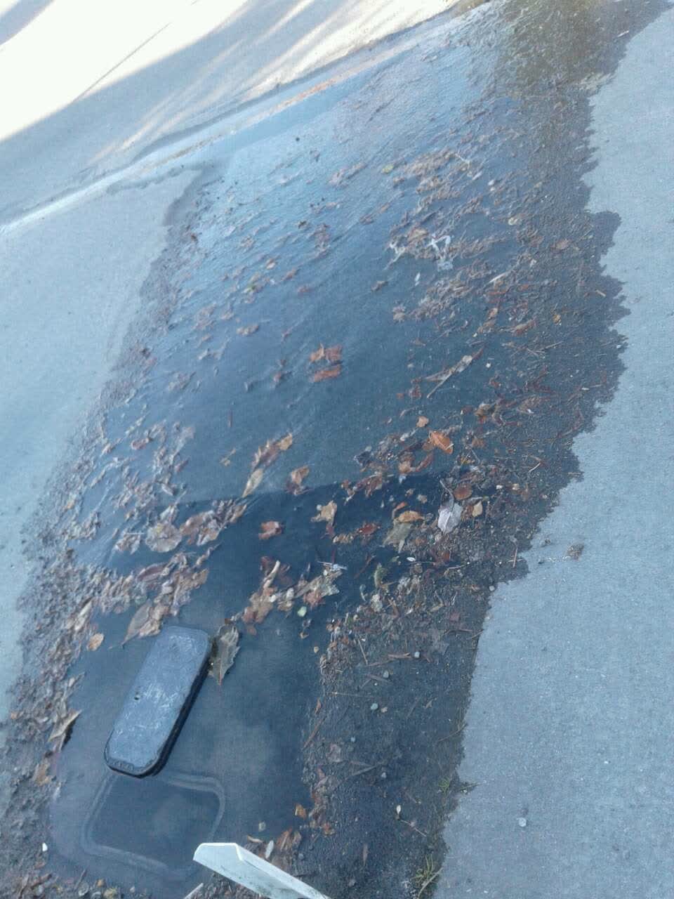 The photograph attached to this water supply report