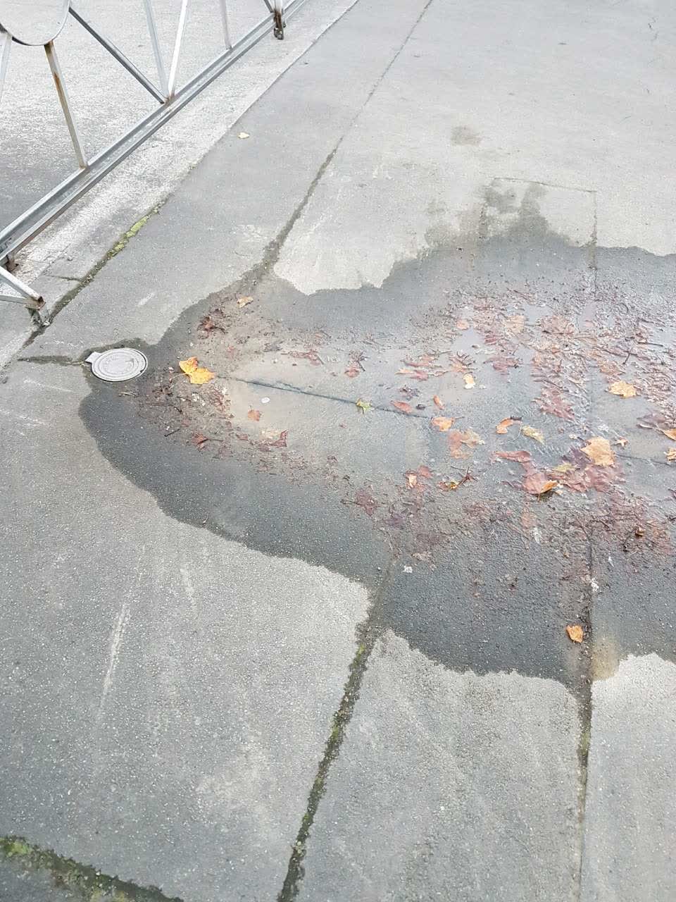 The photograph attached to this water supply report