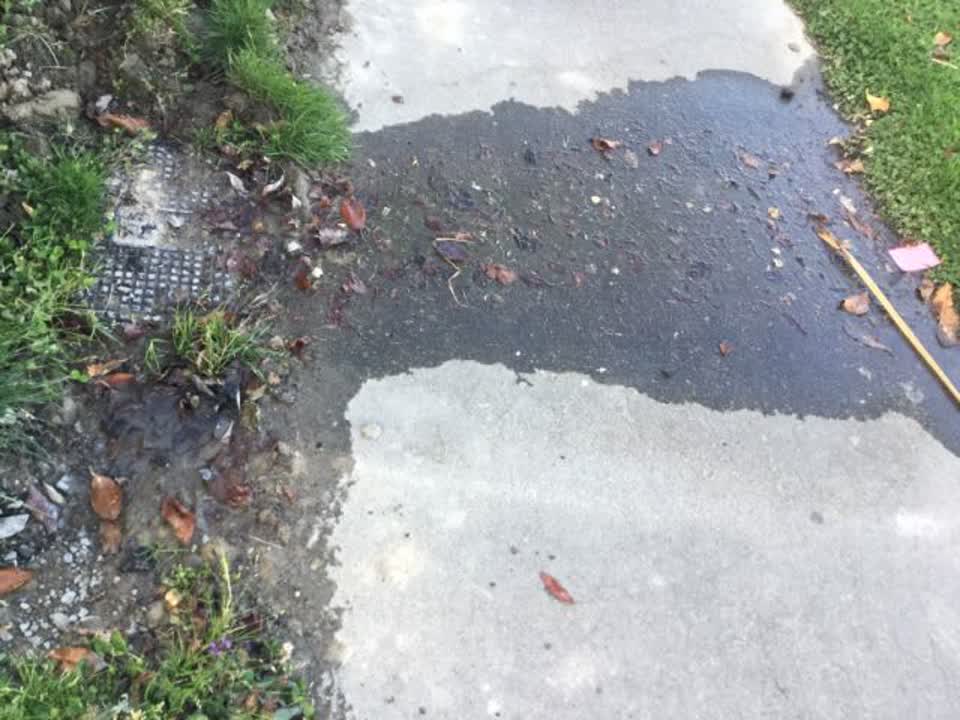 The photograph attached to this water supply report