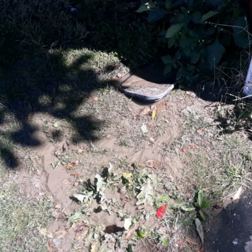 The photograph attached to this water supply report