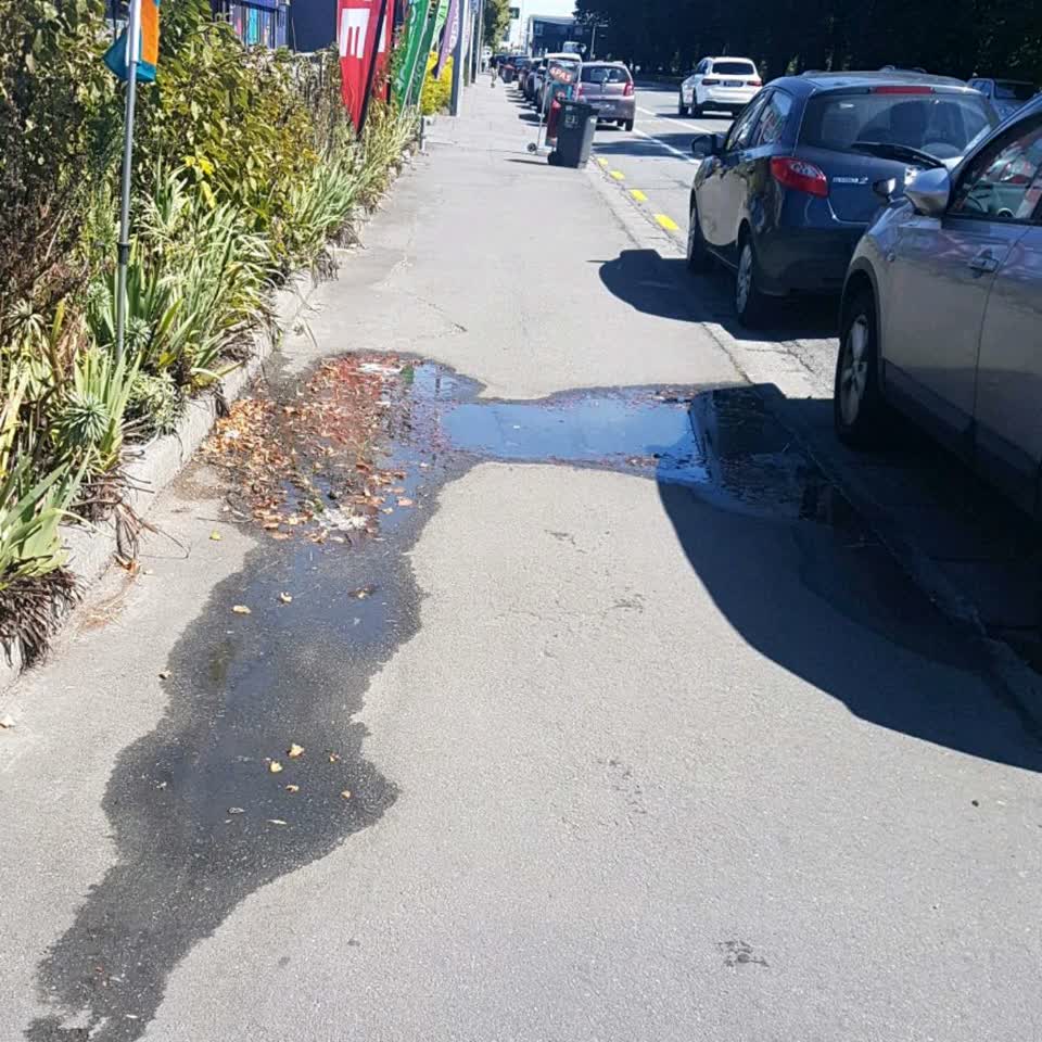 The photograph attached to this water supply report