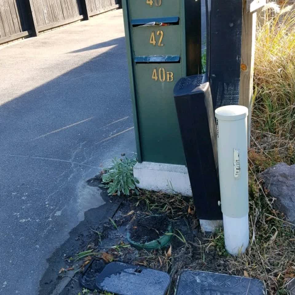 The photograph attached to this water supply report