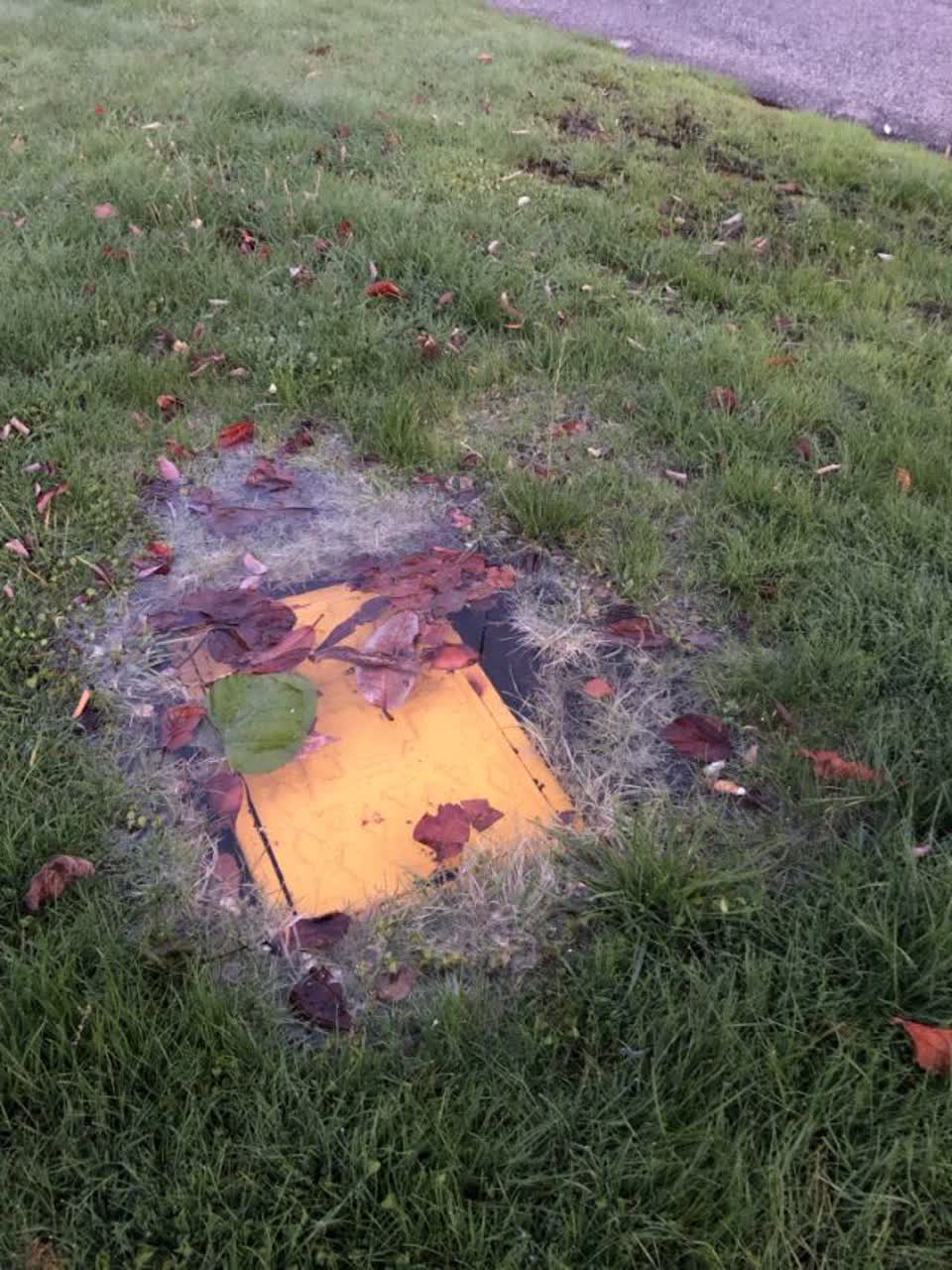 The photograph attached to this wastewater/stormwater report