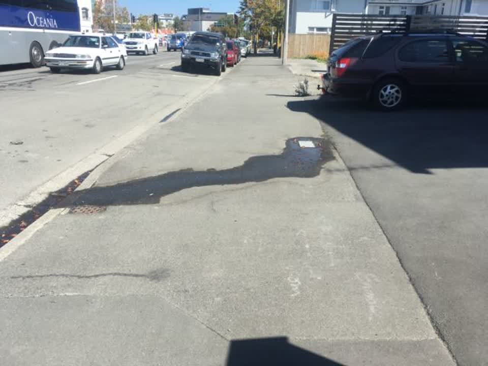 The photograph attached to this water supply report