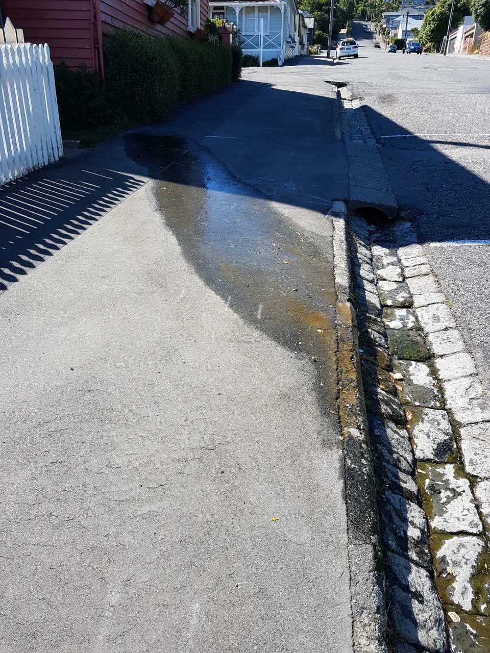 The photograph attached to this water supply report