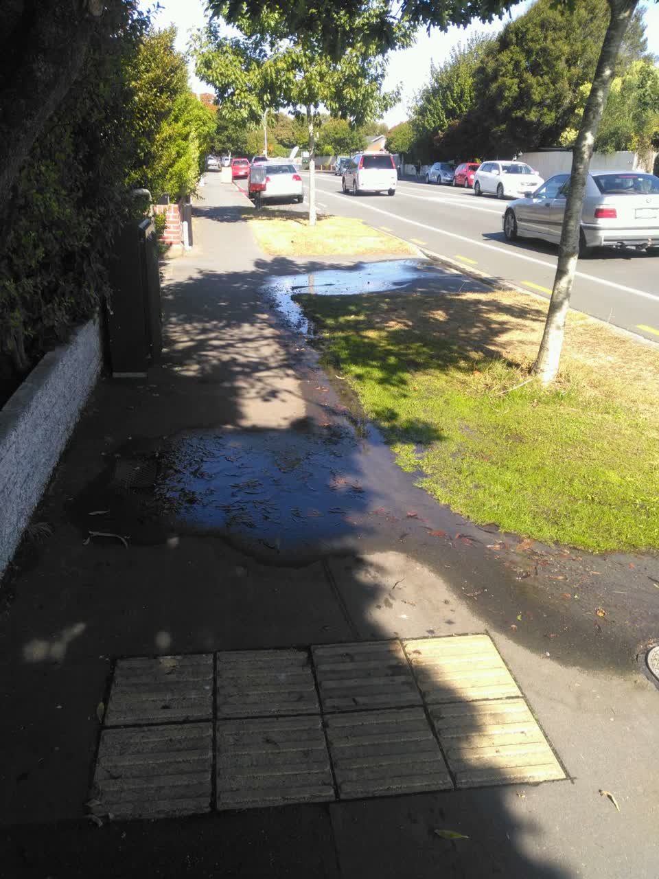 The photograph attached to this water supply report