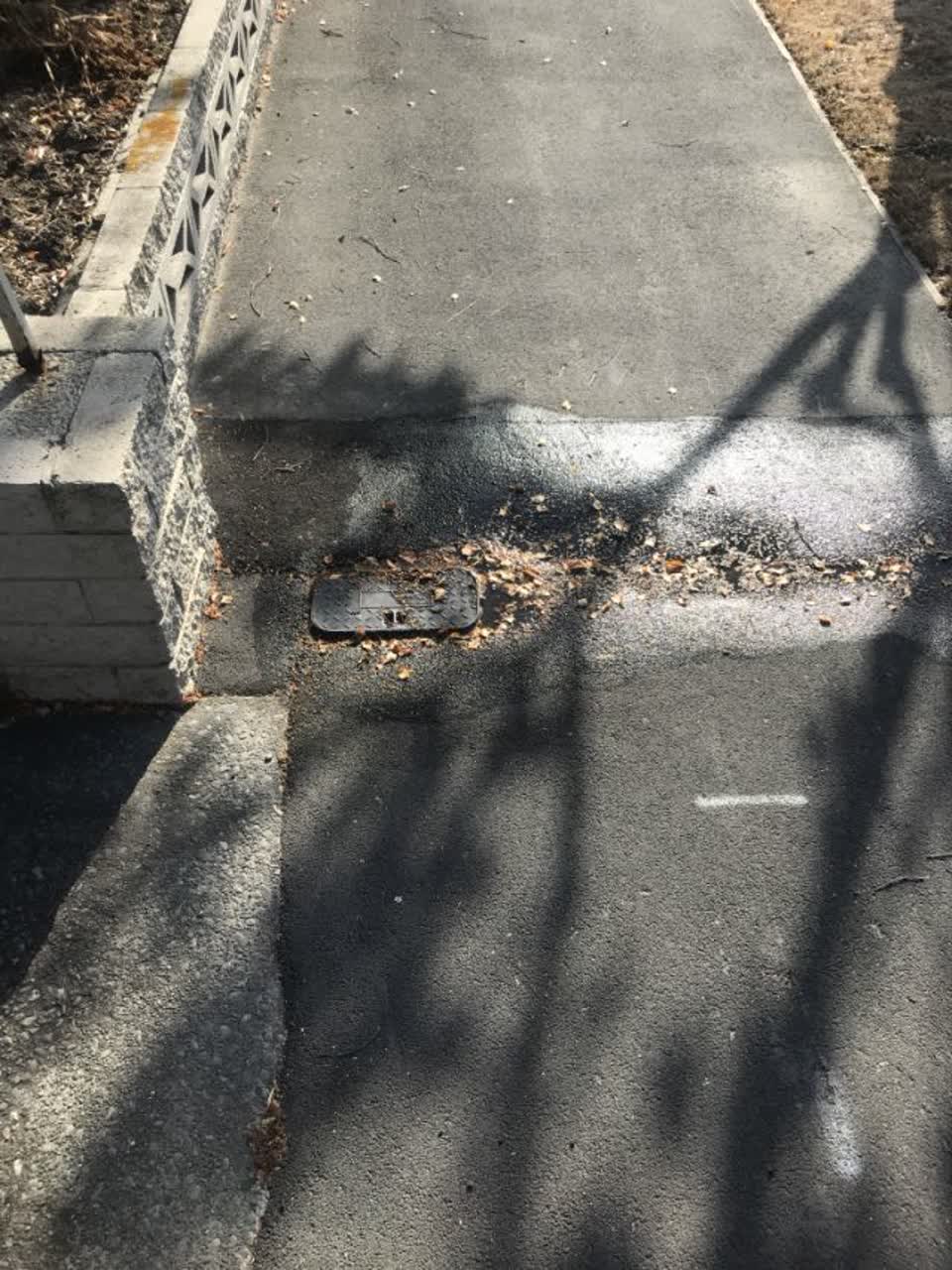 The photograph attached to this water supply report