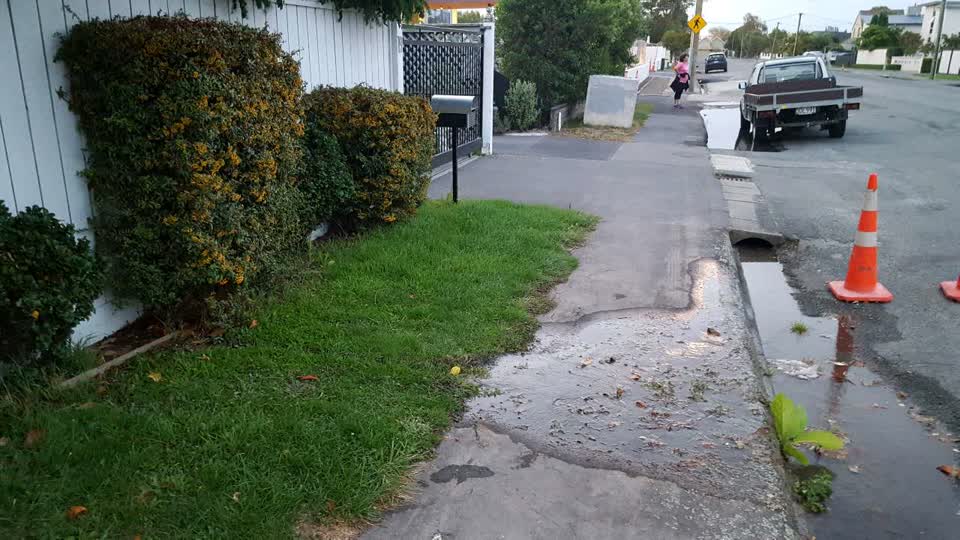 The photograph attached to this water supply report