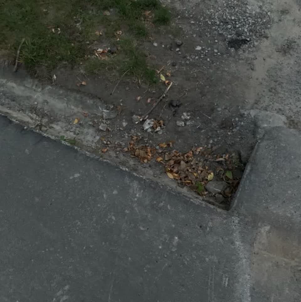 The photograph attached to this wastewater/stormwater report