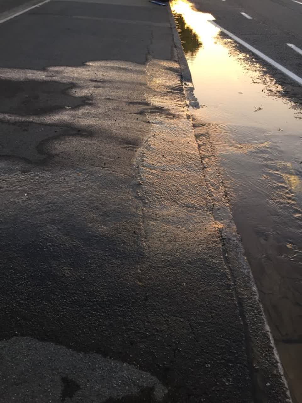 The photograph attached to this water supply report