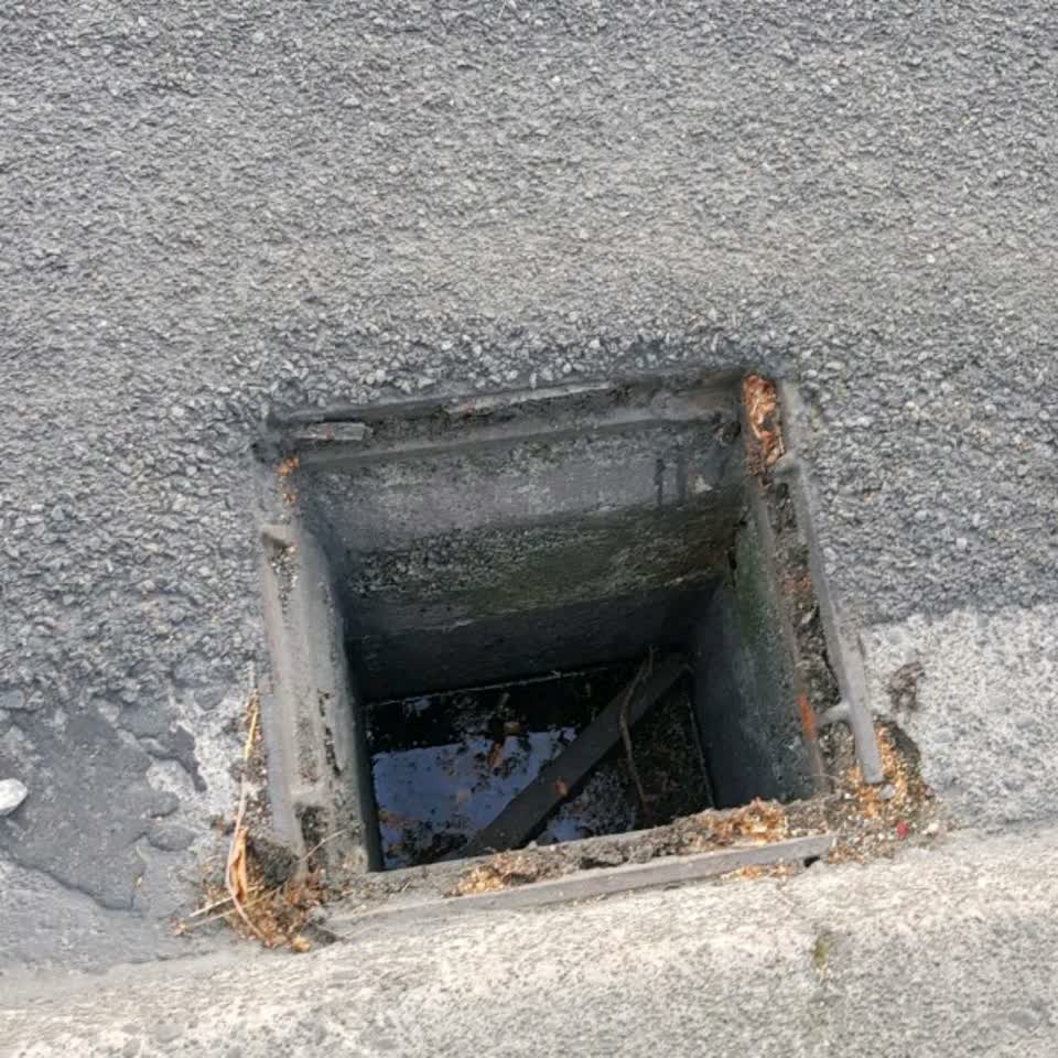 The photograph attached to this wastewater/stormwater report