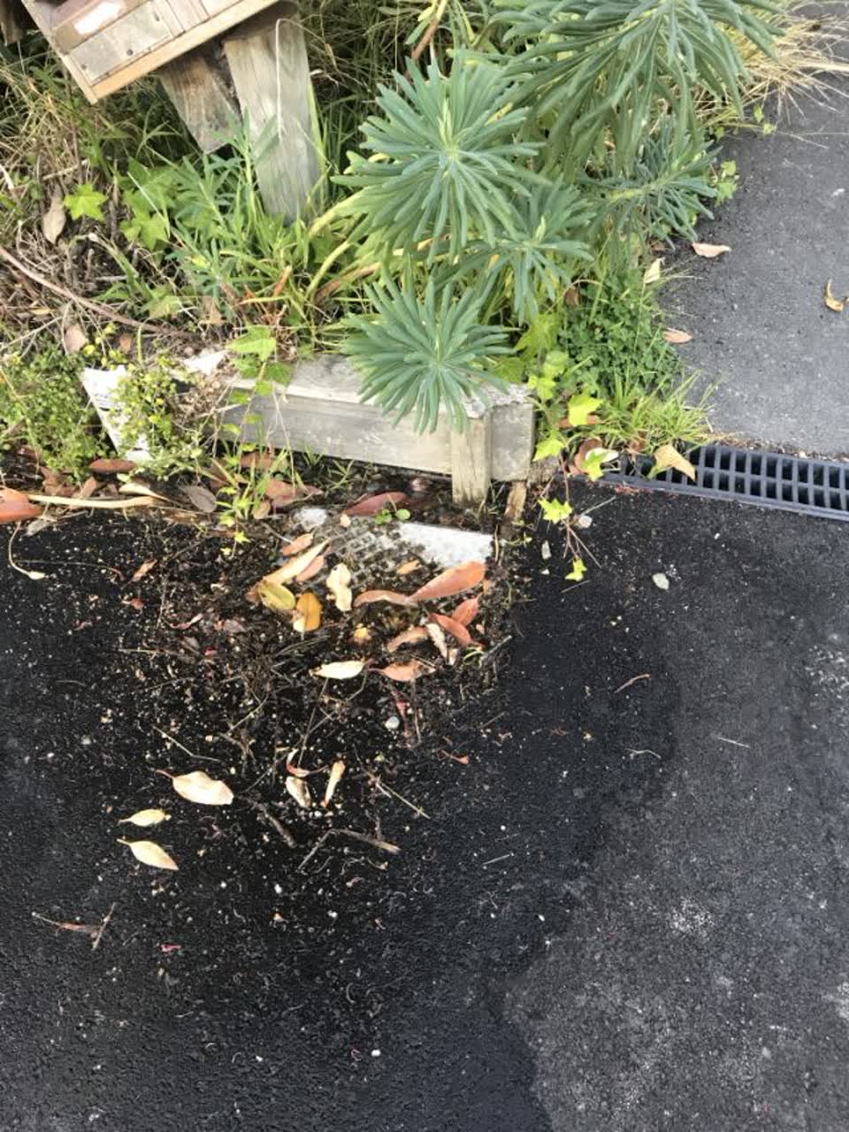 The photograph attached to this wastewater/stormwater report