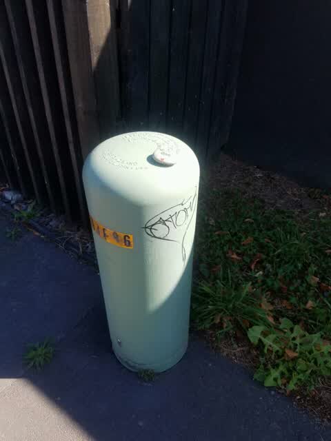 Graffiti, a report photo