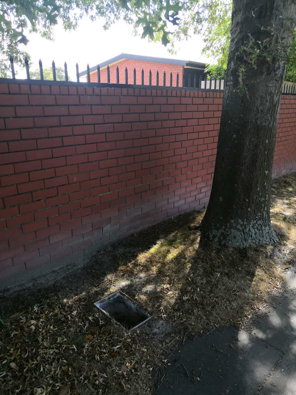 The photograph attached to this wastewater/stormwater report