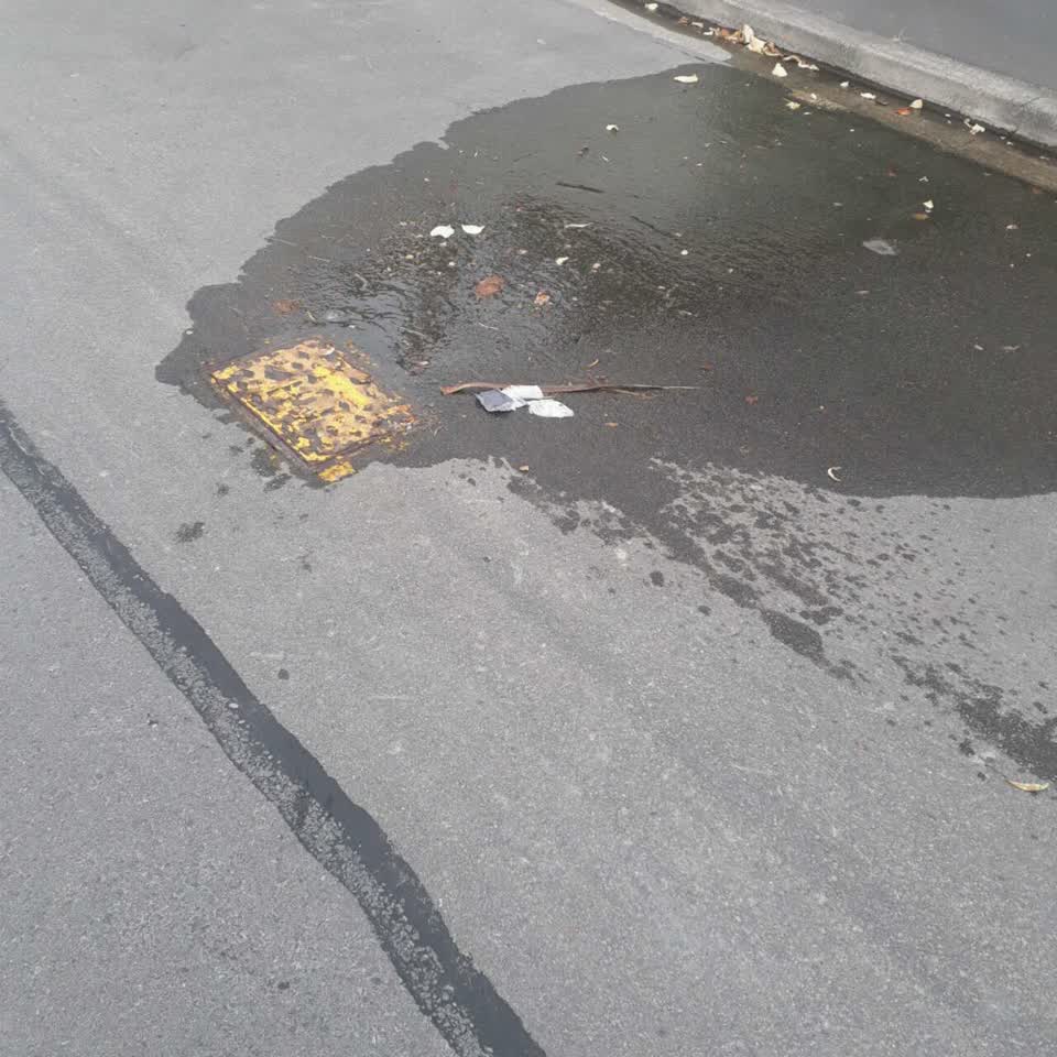 The photograph attached to this water supply report