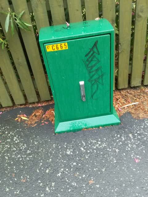 Graffiti, a report photo