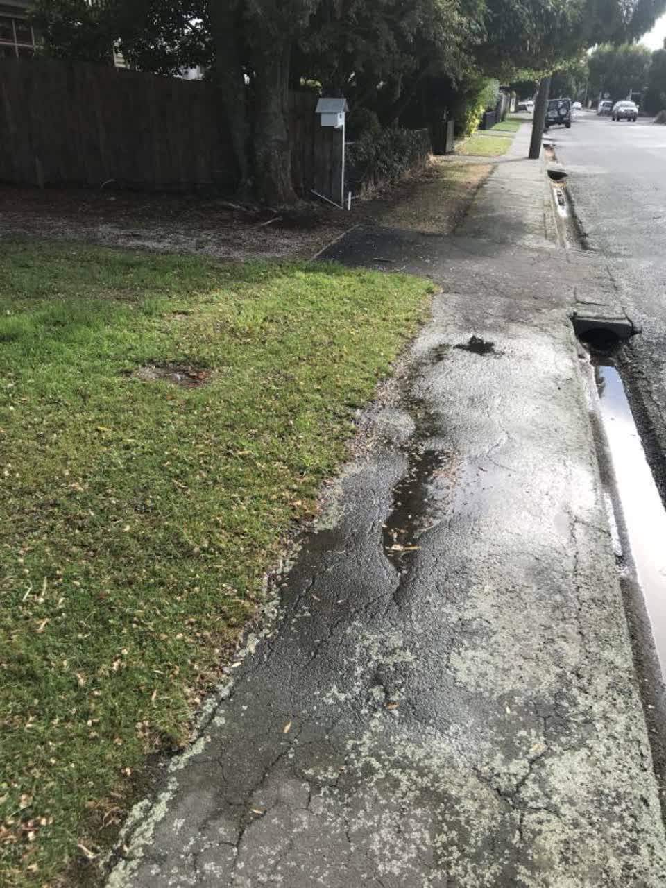 The photograph attached to this water supply report