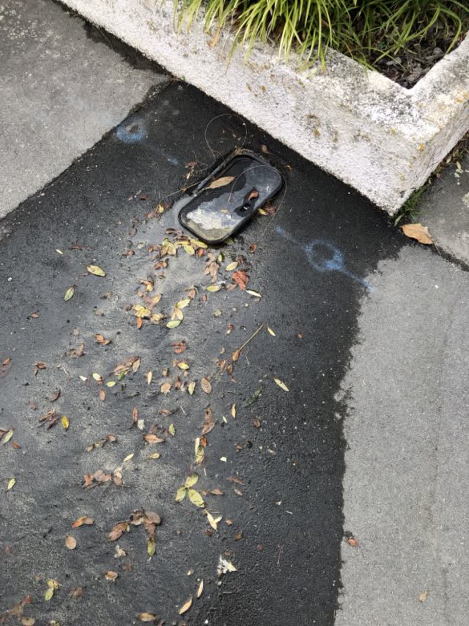The photograph attached to this wastewater/stormwater report