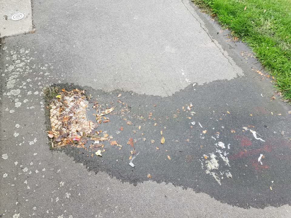 The photograph attached to this water supply report