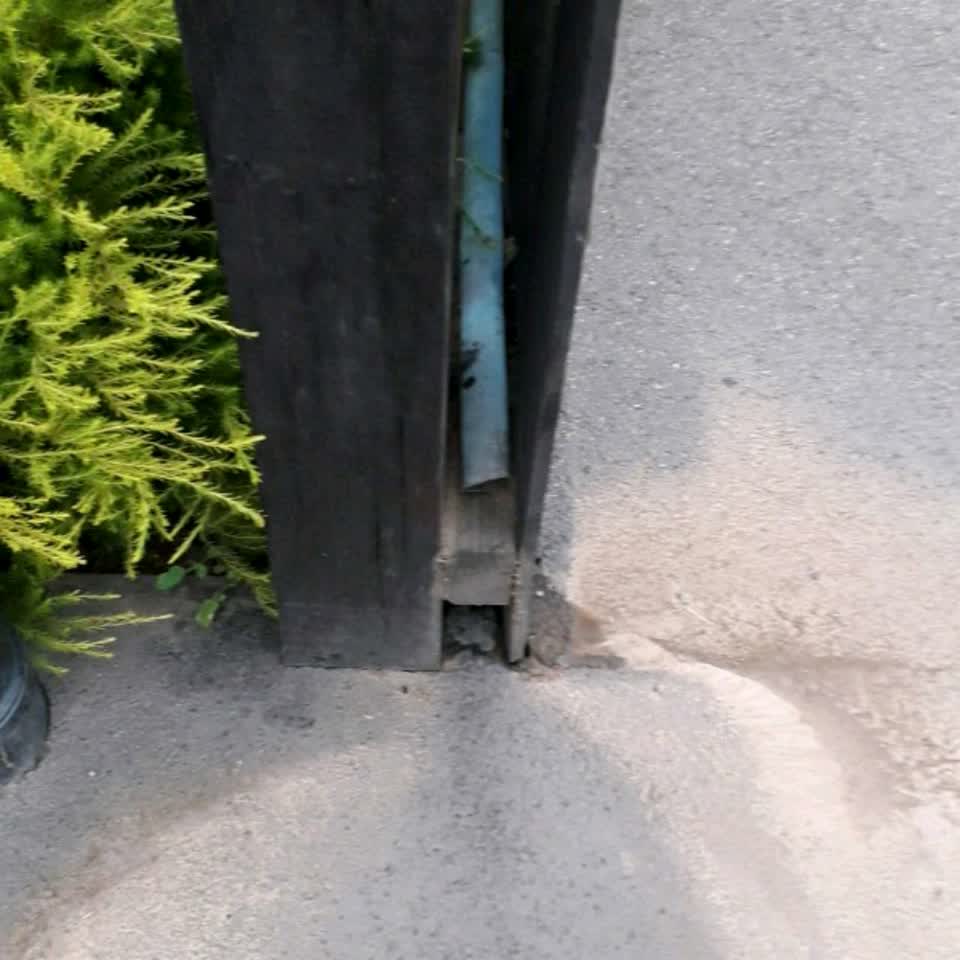 The photograph attached to this wastewater/stormwater report